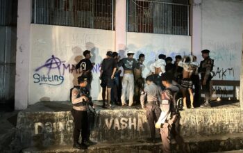 Patroli Hingga Dini Hari, Sat Samapta Tegaskan Komitmen Jaga Keamanan Kota Bima