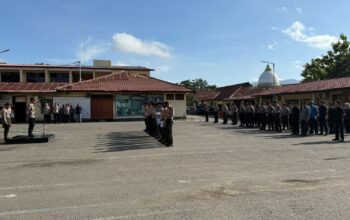 KABAG OPS POLRES DOMPU BERIKAN PENGARAHAN DAN PENGENDALIAN UNTUK CEGAH PELANGGARAN PNPP
