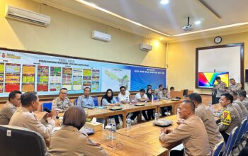 POLRES DOMPU LAKUKAN PENDATAAN LAPORAN DAN TINDAK LANJUT WHISTLE BLOWER SYSTEM SERTA SP4N LAPOR