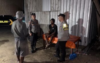 Polsek Maluk Intensifkan Patroli Malam, Jaga Kamtibmas Tetap Kondusif