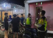 Patroli Dialogis Polsek Seteluk Sasar Anak Muda dan Tempat Tongkrongan