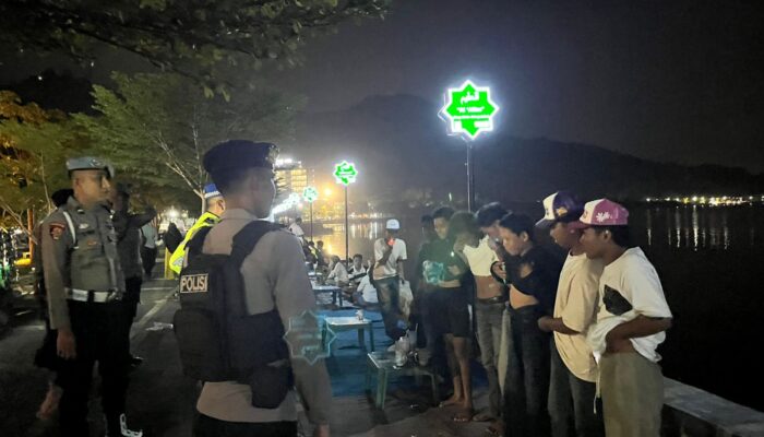 Polres Bima Kota Gelar Patroli KRYD Antisipasi Gangguan Kamtibmas Malam Minggu