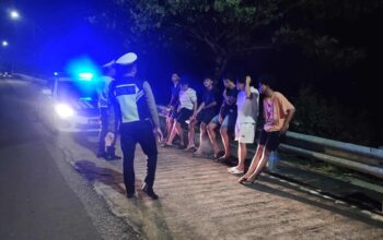 Gencar! Polres Lobar Sisir Bypass BIL 2, Targetkan Balap Liar dan Kejahatan Jalanan