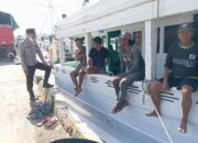Polsek Kawasan Pelabuhan Laut Bima Gelar Patroli Rutin, Tegaskan Imbauan Kamtibmas dan Keselamatan Kerja