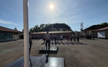 POLRES DOMPU GELAR SOSIALISASI PENGAWASAN INTERNAL UNTUK CEGAH PELANGGARAN DAN PERILAKU AROGAN PERSONEL Dompu