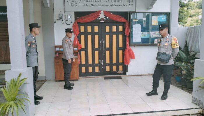 Monitoring dan Pengamanan Rumah Ibadah di Kecamatan Maluk