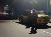 Antisipasi Kejahatan Malam, Sat Samapta Patroli ke Desa Rumak