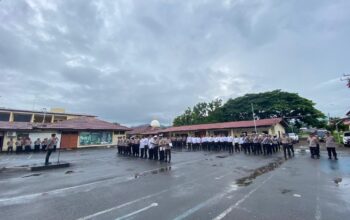 KABAG OPS POLRES DOMPU BERIKAN PENGARAHAN DAN PENGENDALIAN UNTUK CEGAH PELANGGARAN PNPP
